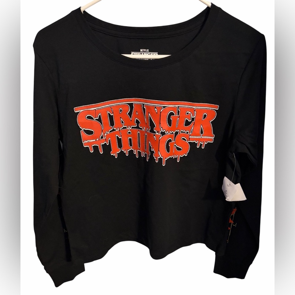 Stranger Things Long Sleeve Tee, Women’s Size Medium (8/10) NWT